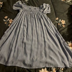 Blue dress